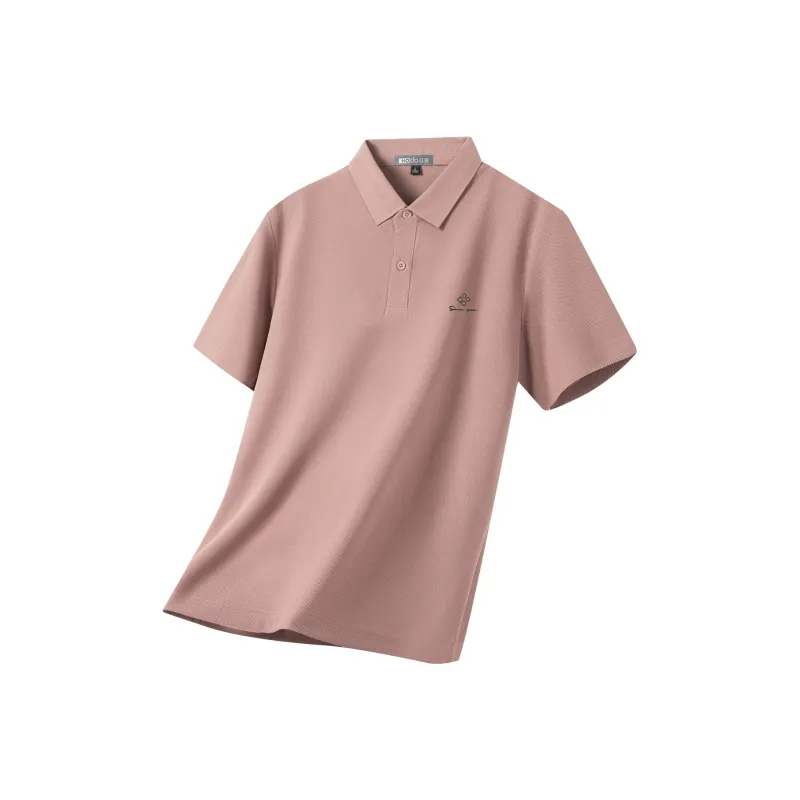 Red bean Polo Shirts Men-4