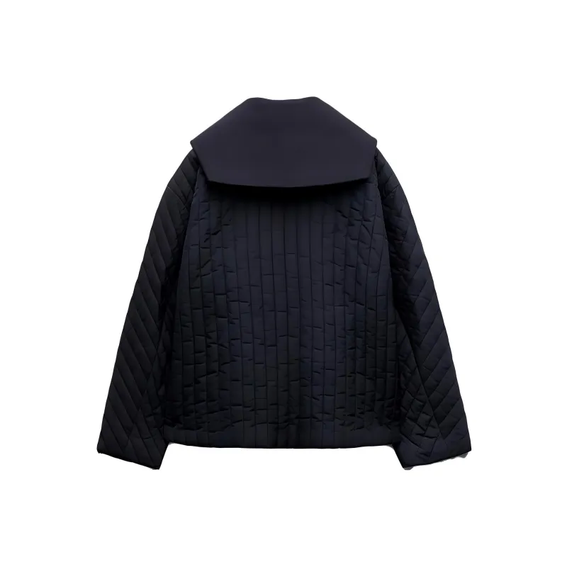 ZARA Puffer Jacket Women's Blue-1