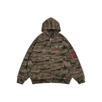 FDR Sweatshirt Jacket Unisex Camouflage