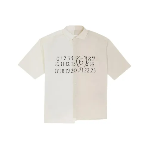 MM6 Maison Margiela Asymmetric Poplin Shirt