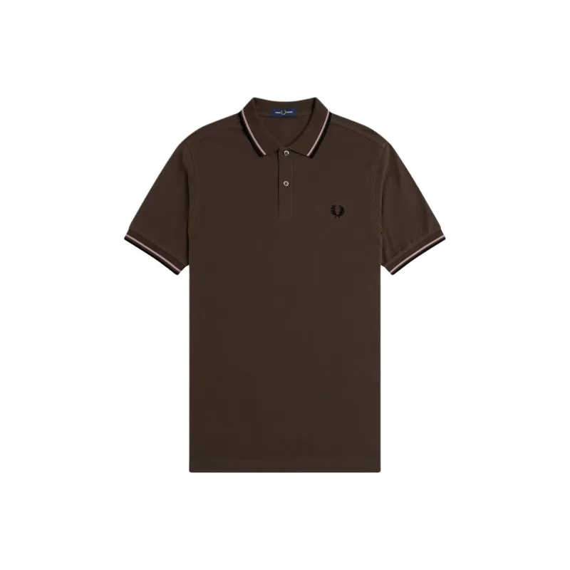 FRED PERRY FW24 Shirt Men's Charred Smoky Grass-0