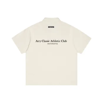 Atry Alphabet Slogan Series Polo Shirts Unisex