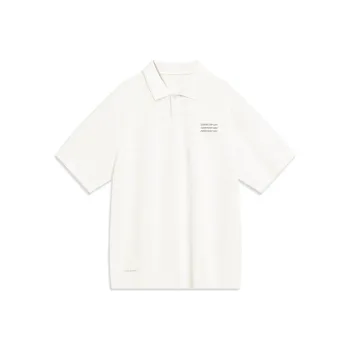 LINING CF Tracing Polo Shirts Unisex Ivory