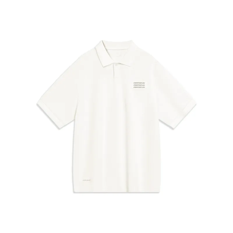 LINING CF Tracing Polo Shirts Unisex Ivory-0