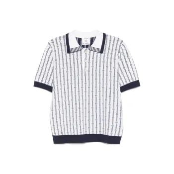CASABLANCA Monogram Polo Shirt