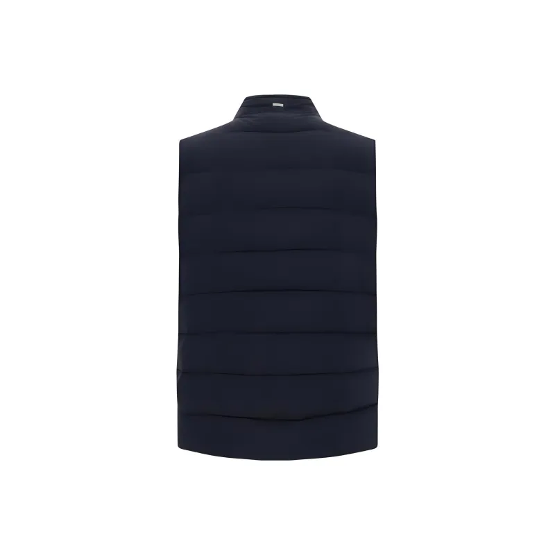 HERNO Mock Neck Zipped Padded Gilet-1