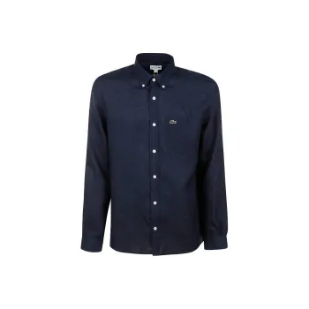 LACOSTE Logo embroidered Button down Shirt