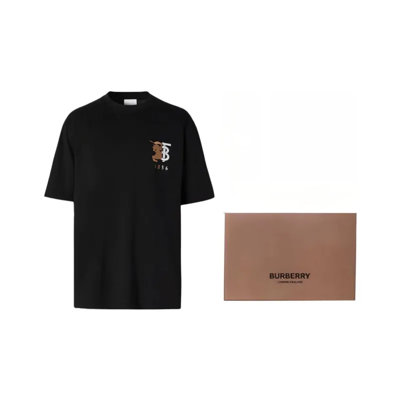 Burberry Contrast Logo T shirt-3