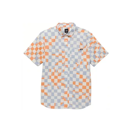 Vans Watson Buttondown Shirt Men's Gray Blue
