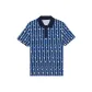 Blue White Print