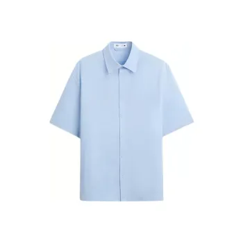 ZARA Shirts Men Sky Blue
