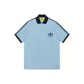 GUCCI X Adidas Piquet Polo Shirt