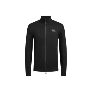 EMPORIO ARMANI Zip Up High Neck Sweatshirt