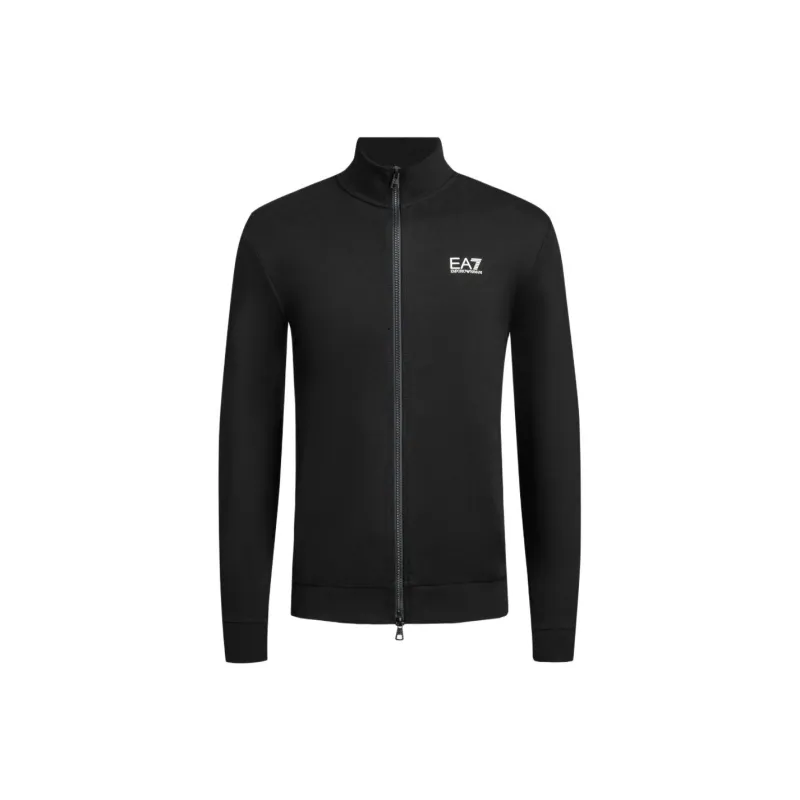 EMPORIO ARMANI Zip Up High Neck Sweatshirt-0
