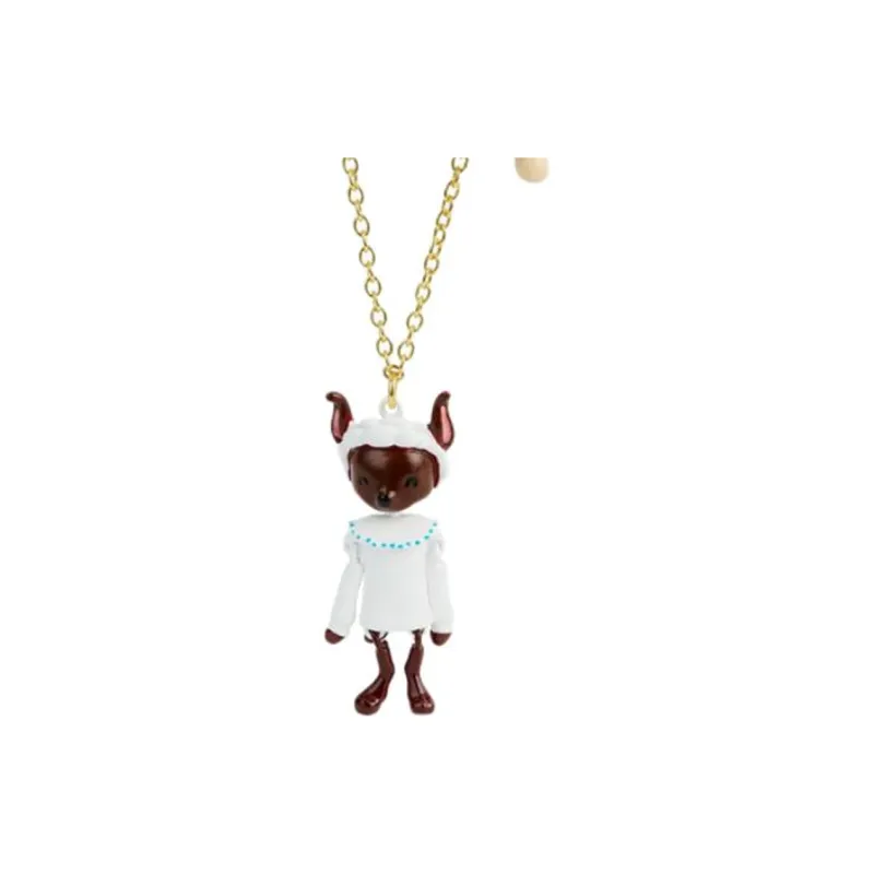 LES NEREIDES Brass Necklaces Women's White-2
