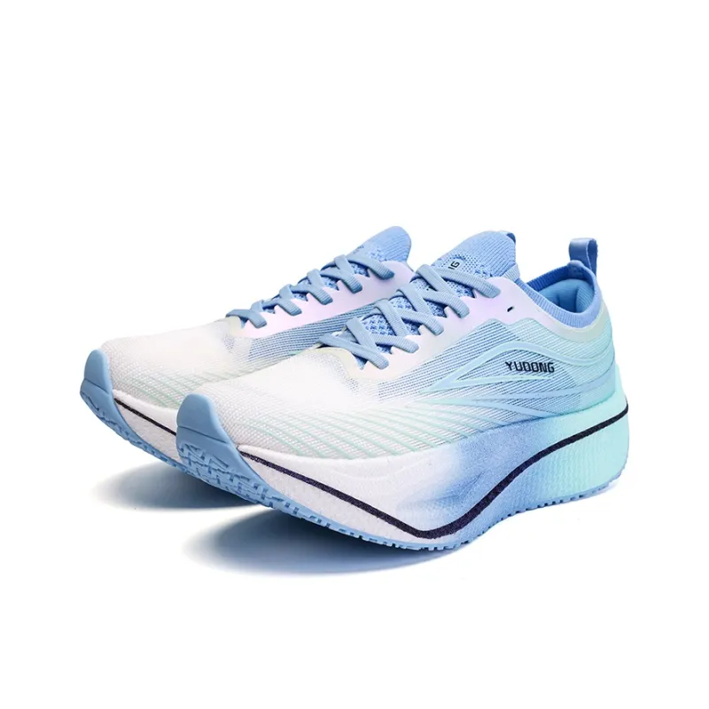 YUDONG Running Shoes Men Low Top White-2