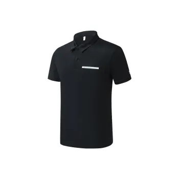 FILA Polo Shirt Men's Pitch Black