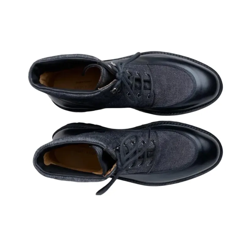 JOHN LOBB Peak Ankle Boots Men's Black-3