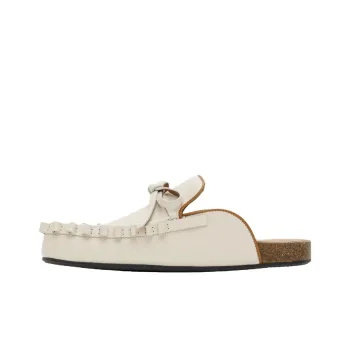 JW Anderson Rubber Sole Closed Toe Slippers Men's Gray White