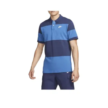 Nike Polo Shirts Men Blue