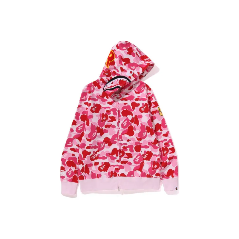 Bape Abc Camo Shark Ponr Full Zip Hoodie-4