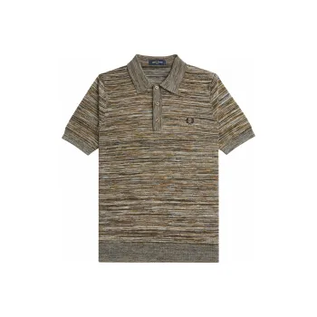 FRED PERRY Polo Shirt Men's Brown