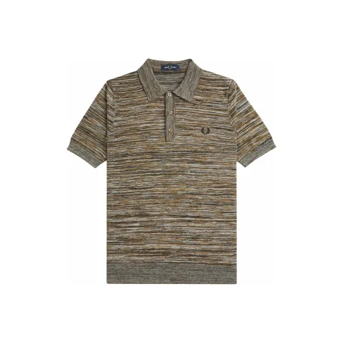 FRED PERRY Polo Shirt Men's Brown