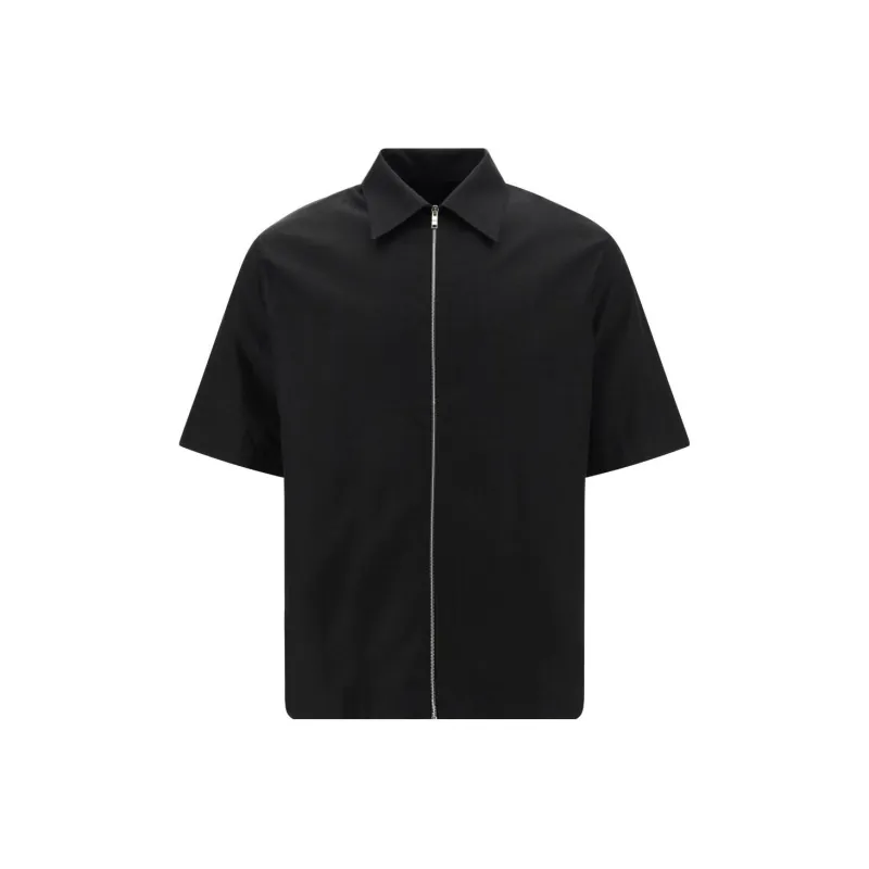 Givenchy Zip Up Short Sleeved Shirt-0