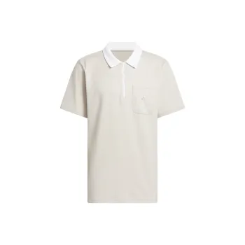 Adidas Free Shipping With AdiClub Essentials Quarter Zip Polo Shirt