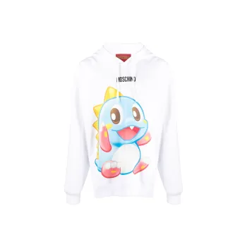 MOSCHINO Logo print Cotton Tracksuit Set