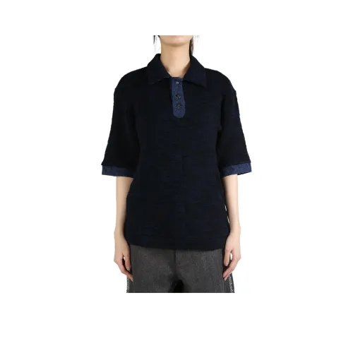 COMMUNS Polo Shirt Unisex Marine Blue