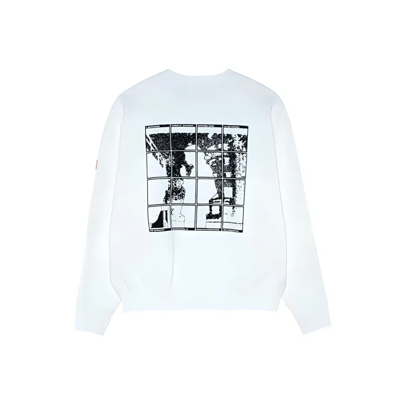 Cav Empt Sweatshirts Unisex White-1
