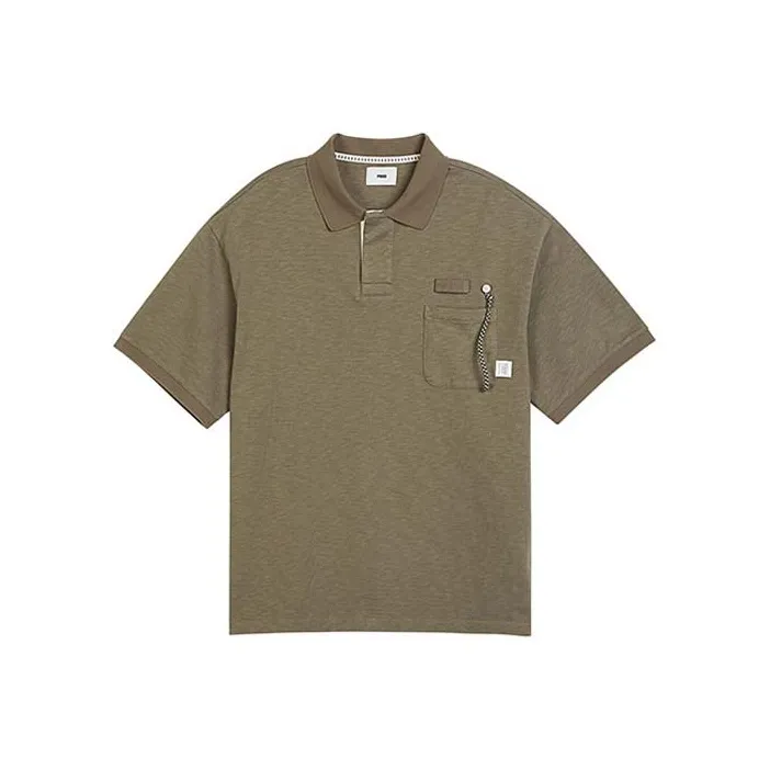 FOSS Polo Shirts Unisex Olive-0