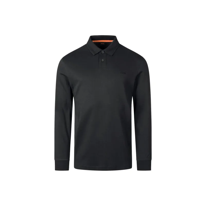 HUGO BOSS Logo Embroidered Polo Shirt-0