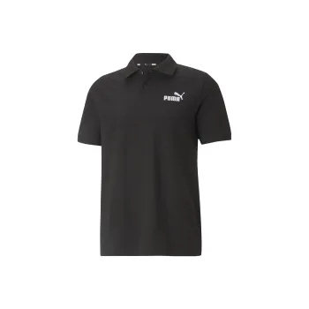 PUMA Essentials Pique Polo Shirt Men's Black