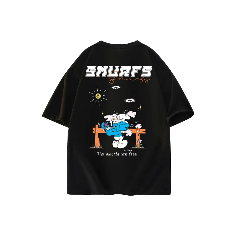 The Smurfs T Shirts Unisex-4