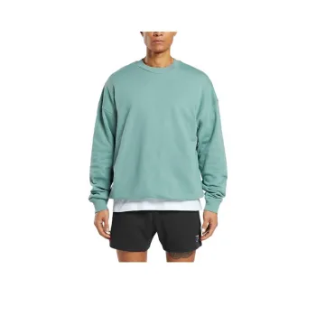 GYMSHARK REST DAY ESSENTIAL CREW Sweatshirt Men's Duck Egg Blue