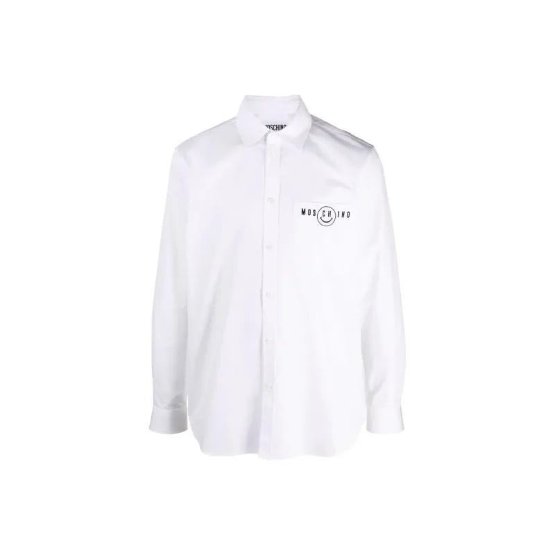 MOSCHINO Shirts Men White-0