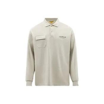 CAT Polo Shirts Unisex Apricot
