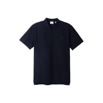Burberry Letter Graphic Cotton Pique Polo Shirt