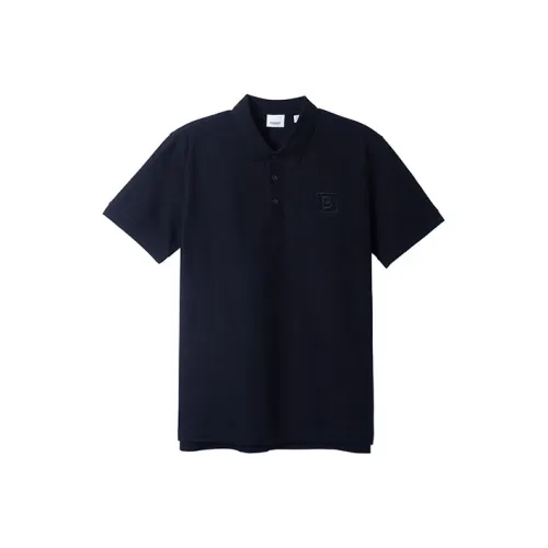 Burberry Letter Graphic Cotton Pique Polo Shirt