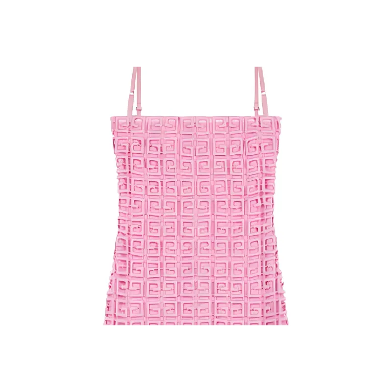 Givenchy 4G Slip Dresses Women's Pink-5