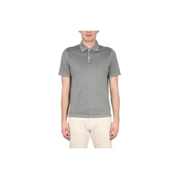 ASPESI Reglar Fit Short Sleeved Polo Shirt