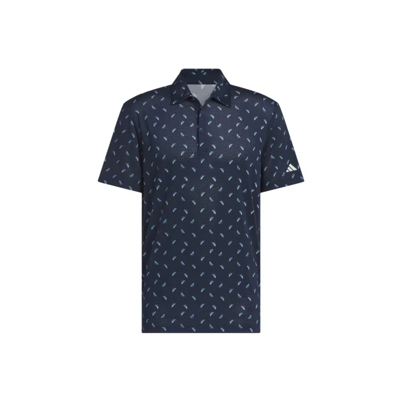 Adidas Free Shipping With AdiClub Ultimate365 Printed Mesh Polo Shirt-0