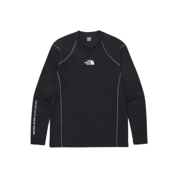 THE NORTH FACE Ocean Wave L/S Mock Neck Sweatshirt Men's Black