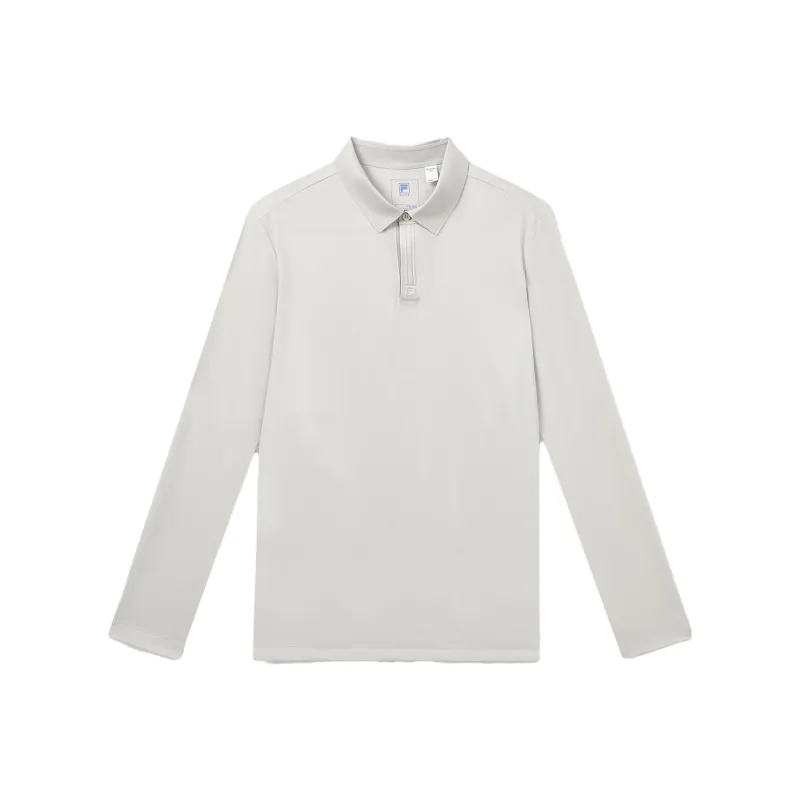 FILA Polo Shirt Men's Pearl Cloud Gray-0