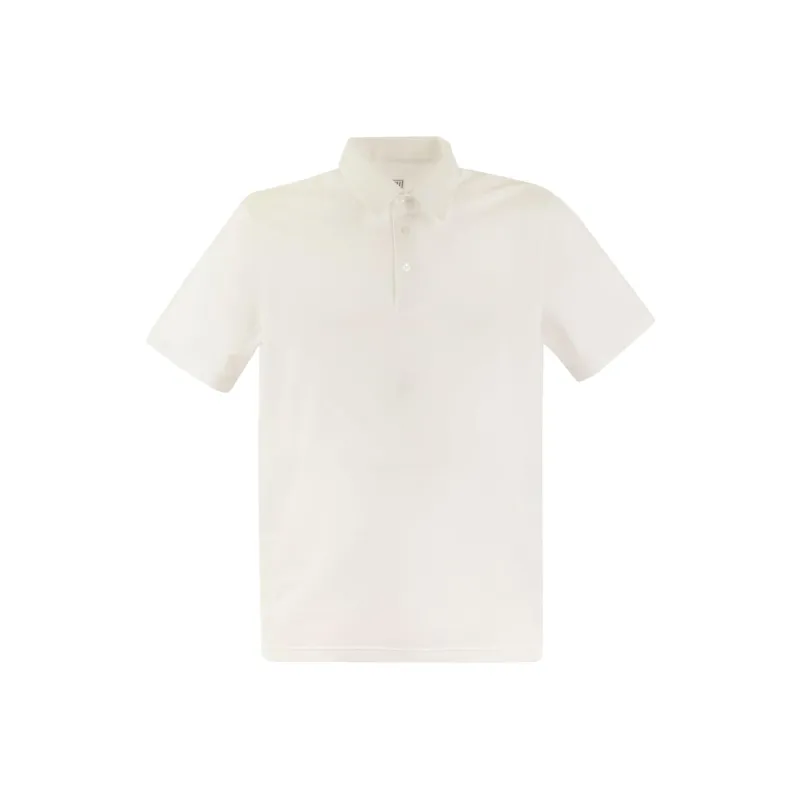 FEDELI Polo Shirts Men White-0