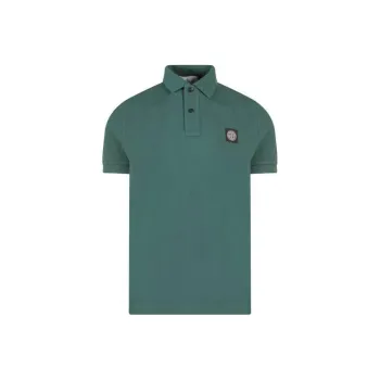 STONE ISLAND Polo Shirts Men Green