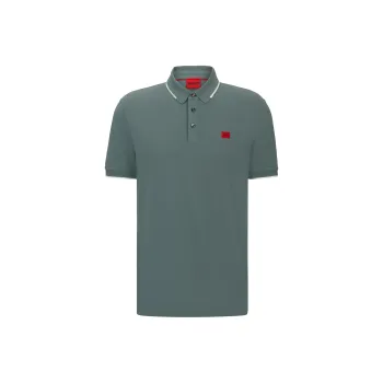 HUGO BOSS Polo Shirts Men Green