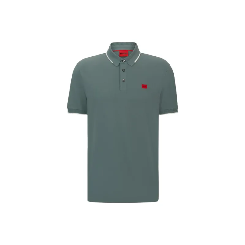 HUGO BOSS Polo Shirts Men Green-0